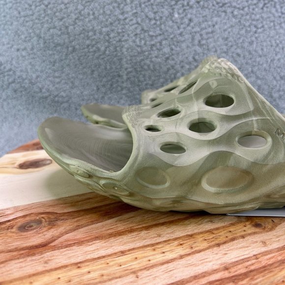Merrell Sandals Men\'s Hydro Slide Beige Green Open Toe Slip-On Sz 11 main image 13